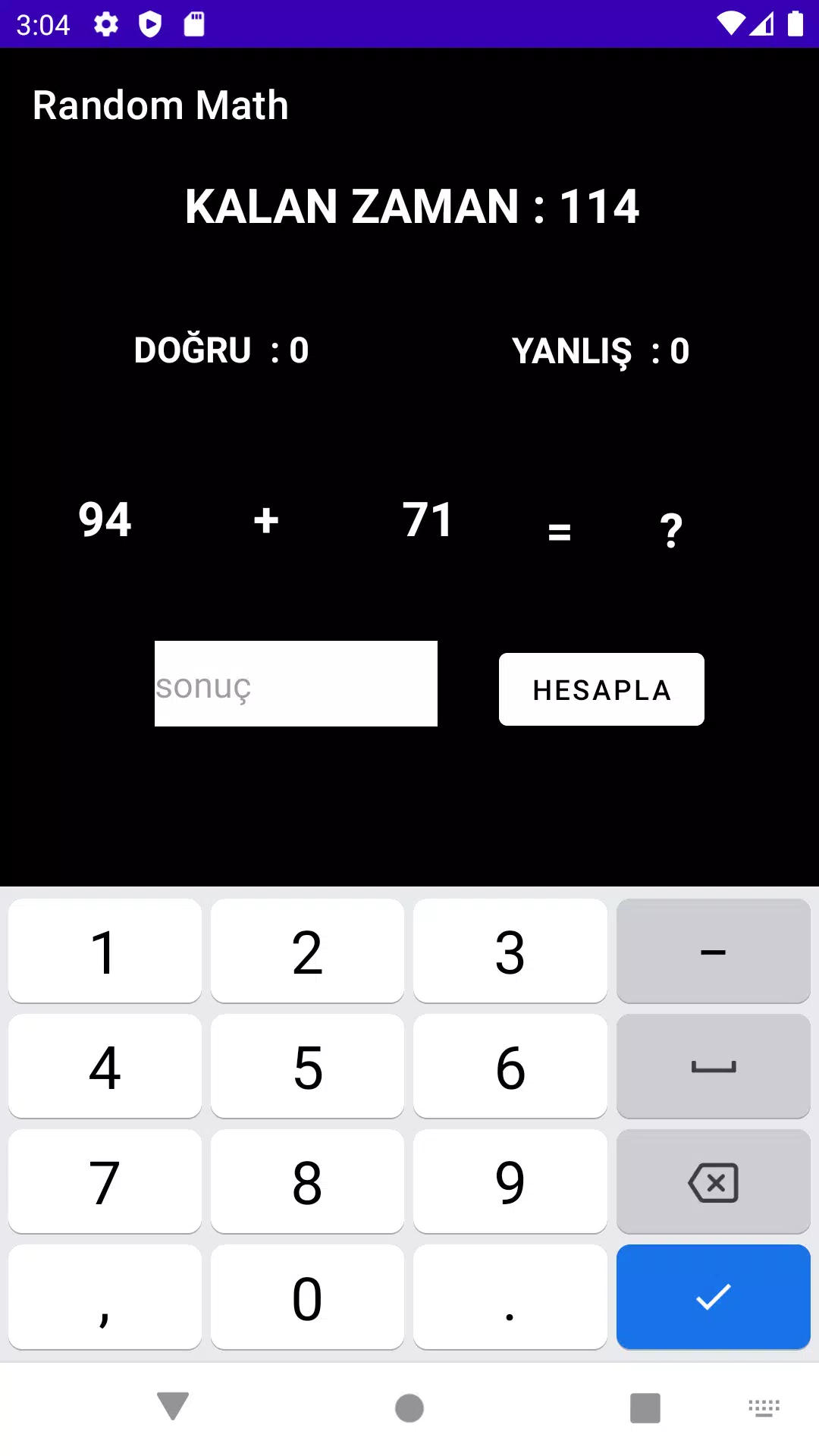 Random Math 스크린샷 2
