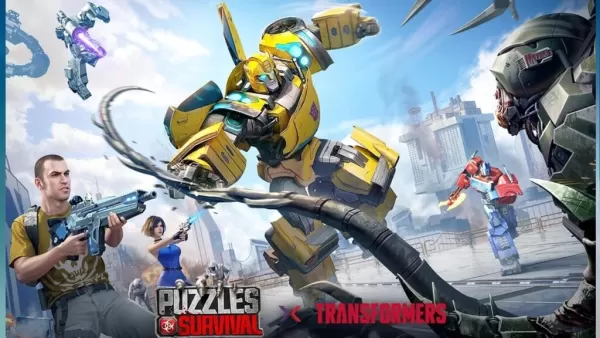 Transformers colabora con Puzzles & Survival incluyendo a Bumblebee