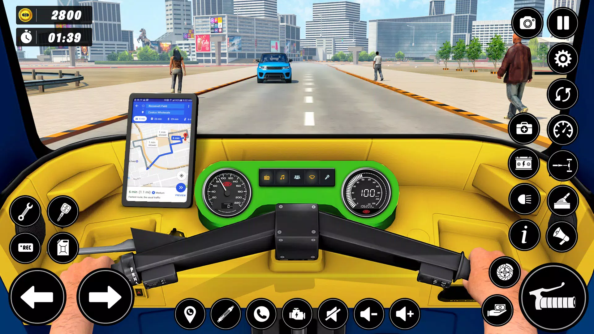 Auto Tuk Tuk Rickshaw Game ဖန်သားပြင်ဓာတ်ပုံ 2