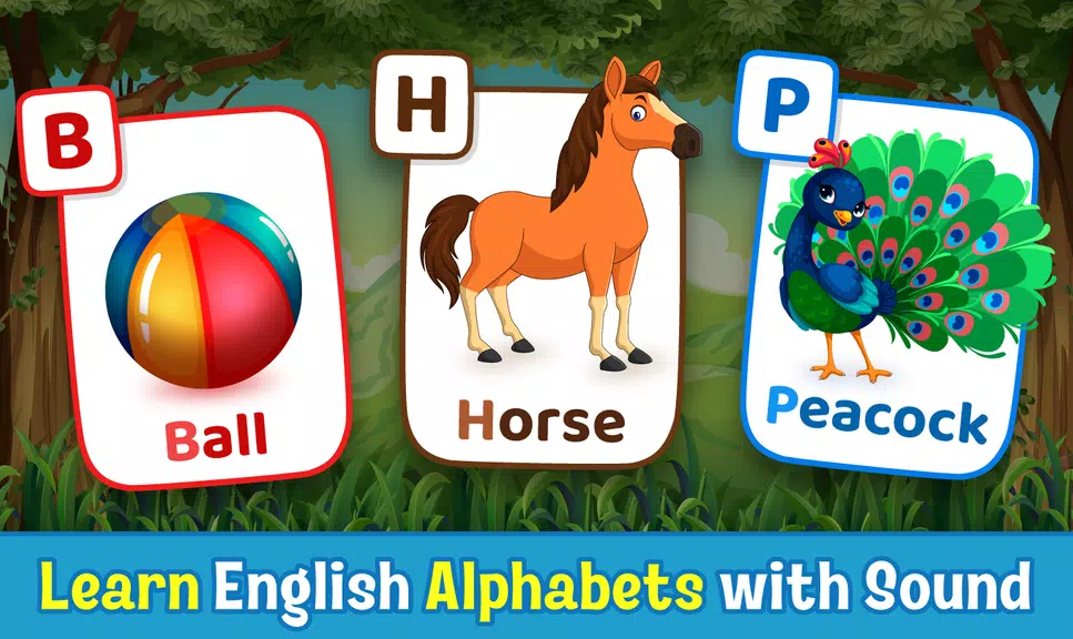 Kids English Learning Games Capture d'écran 1
