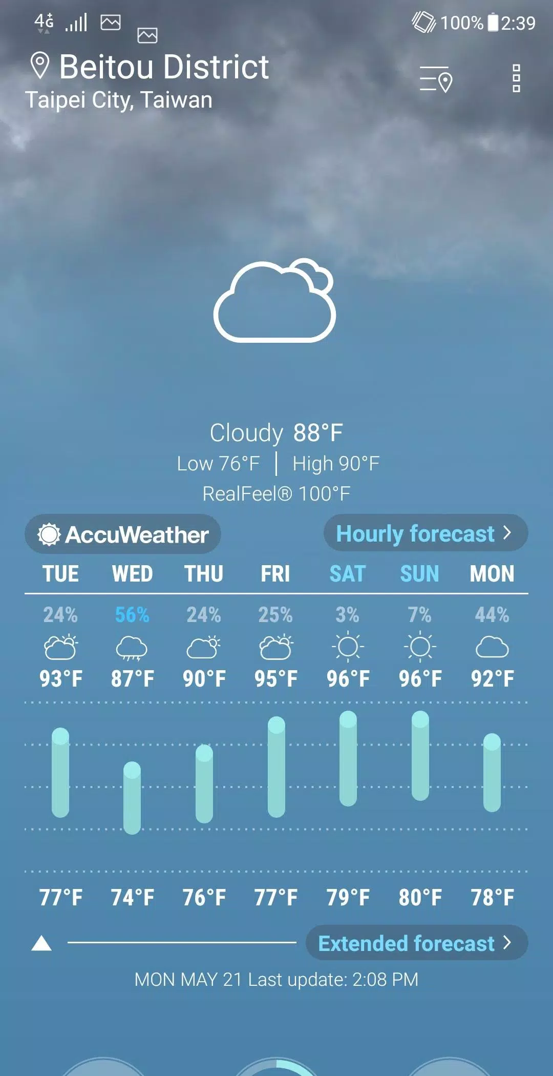 ASUS Weather Captura de tela 0