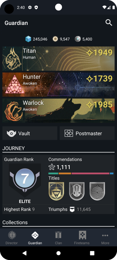 Destiny 2コンパニオン スクリーンショット 2