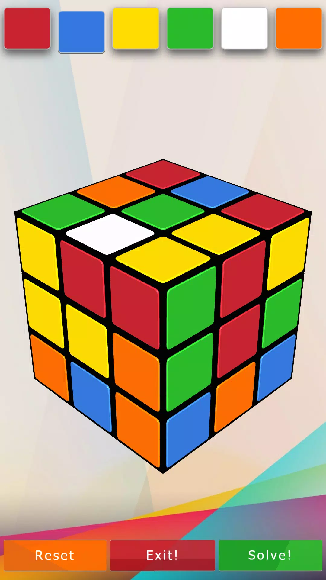 3D-Cube Solver Screenshot 3