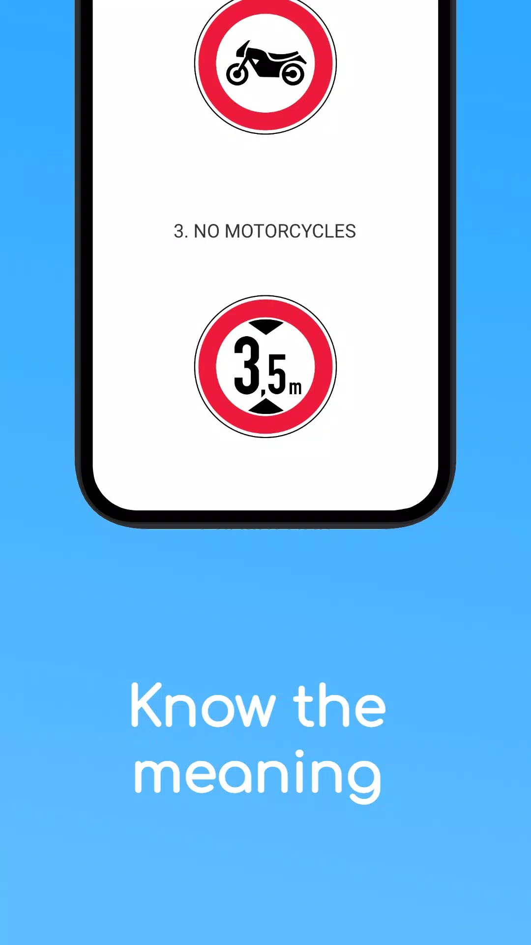 Road Signs Identifier (EU) ဖန်သားပြင်ဓာတ်ပုံ 1