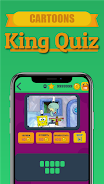 King Quiz: Cartoon Photos Quiz Screenshot 0