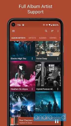 GoneMAD Music Player Trial ဖန်သားပြင်ဓာတ်ပုံ 1