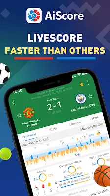 AiScore - Live Sports Scores ภาพหน้าจอ 0