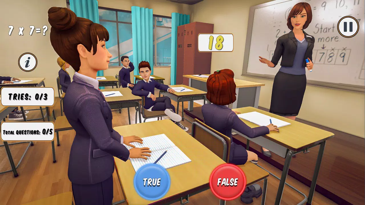 High School Teacher Simulator स्क्रीनशॉट 1