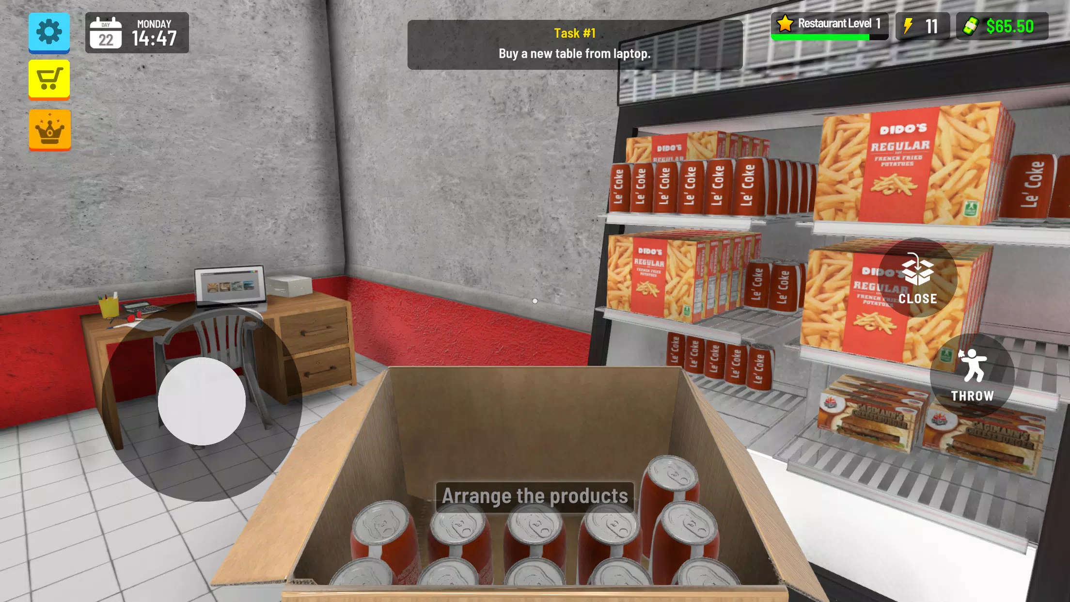 Burger Station Simulator 3D! Tangkapan skrin 1
