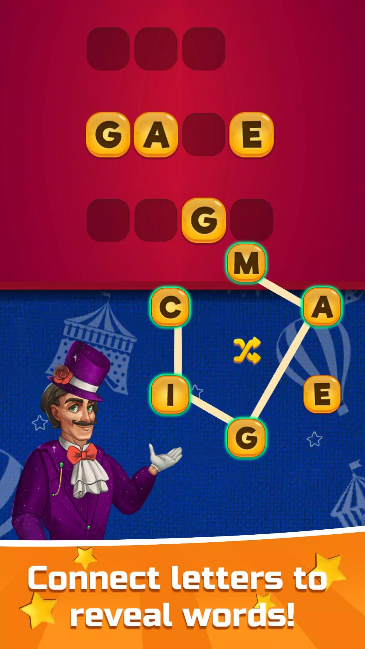 Circus Words ဖန်သားပြင်ဓာတ်ပုံ 2