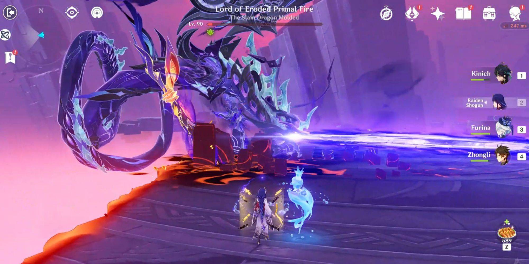 Dodging the Dragon's Attacks