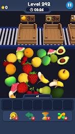 Food Match 3D: Tile Puzzle スクリーンショット 1