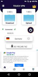 Touch VPN - Secure VPN Zrzut ekranu 0