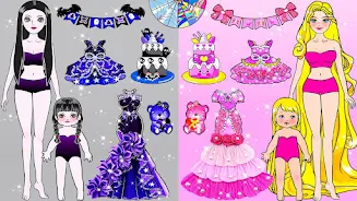 chibi doll dress up makeover Screenshot 0