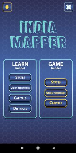 India Mapper-(India Map Game) ภาพหน้าจอ 0