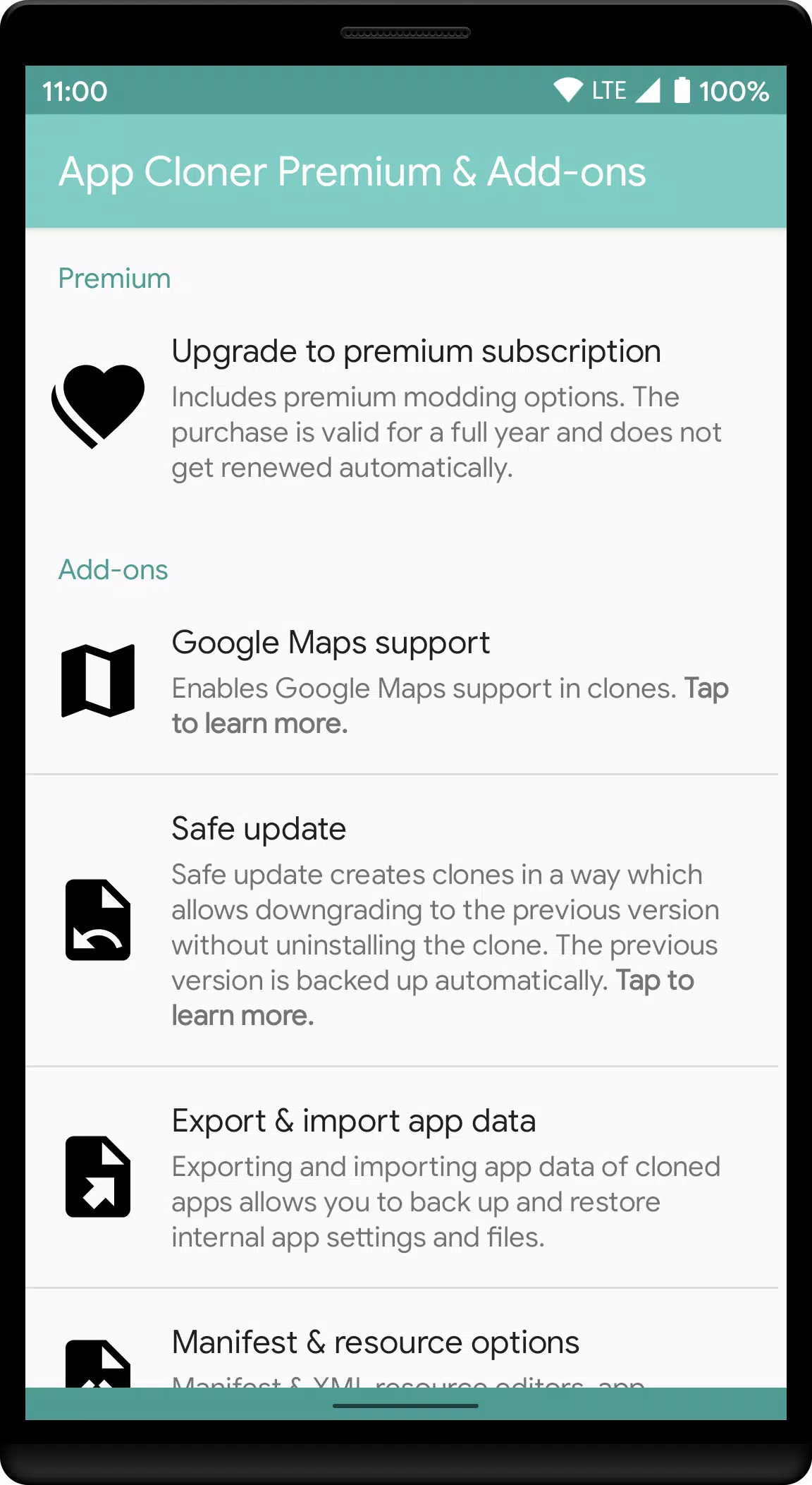 App Cloner Premium & Add-ons Screenshot 0