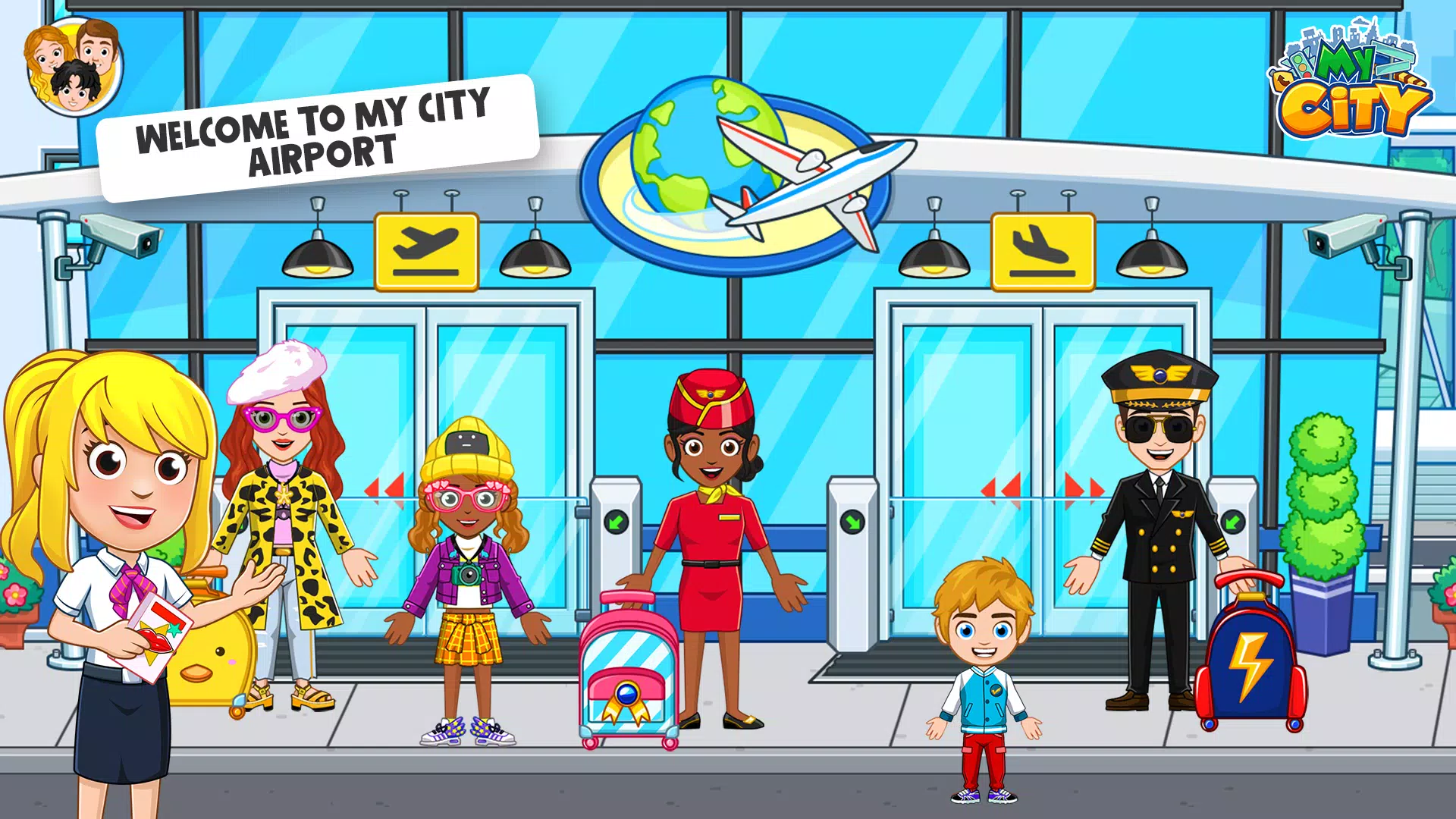 My City : Airport Ekran Görüntüsü 0