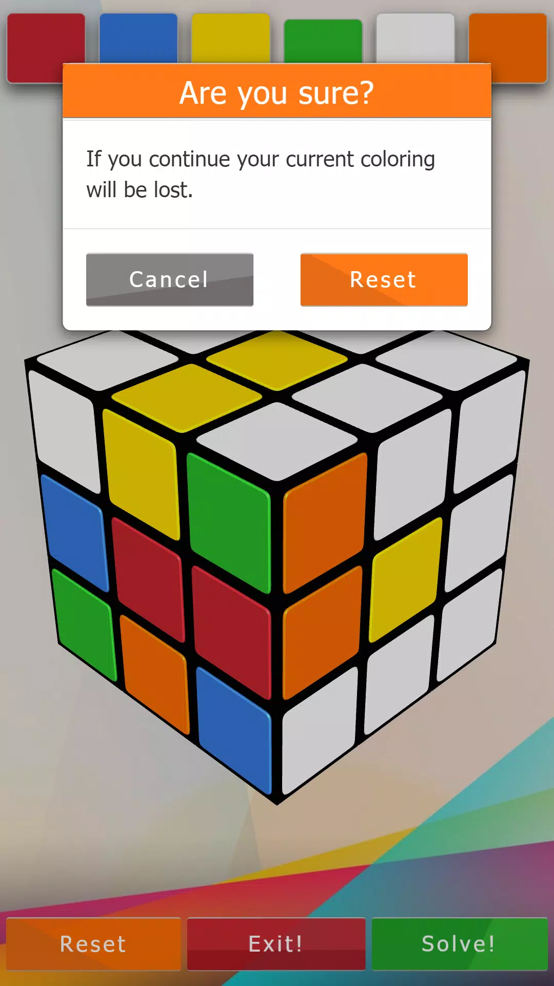 3D-Cube Solver Screenshot 1