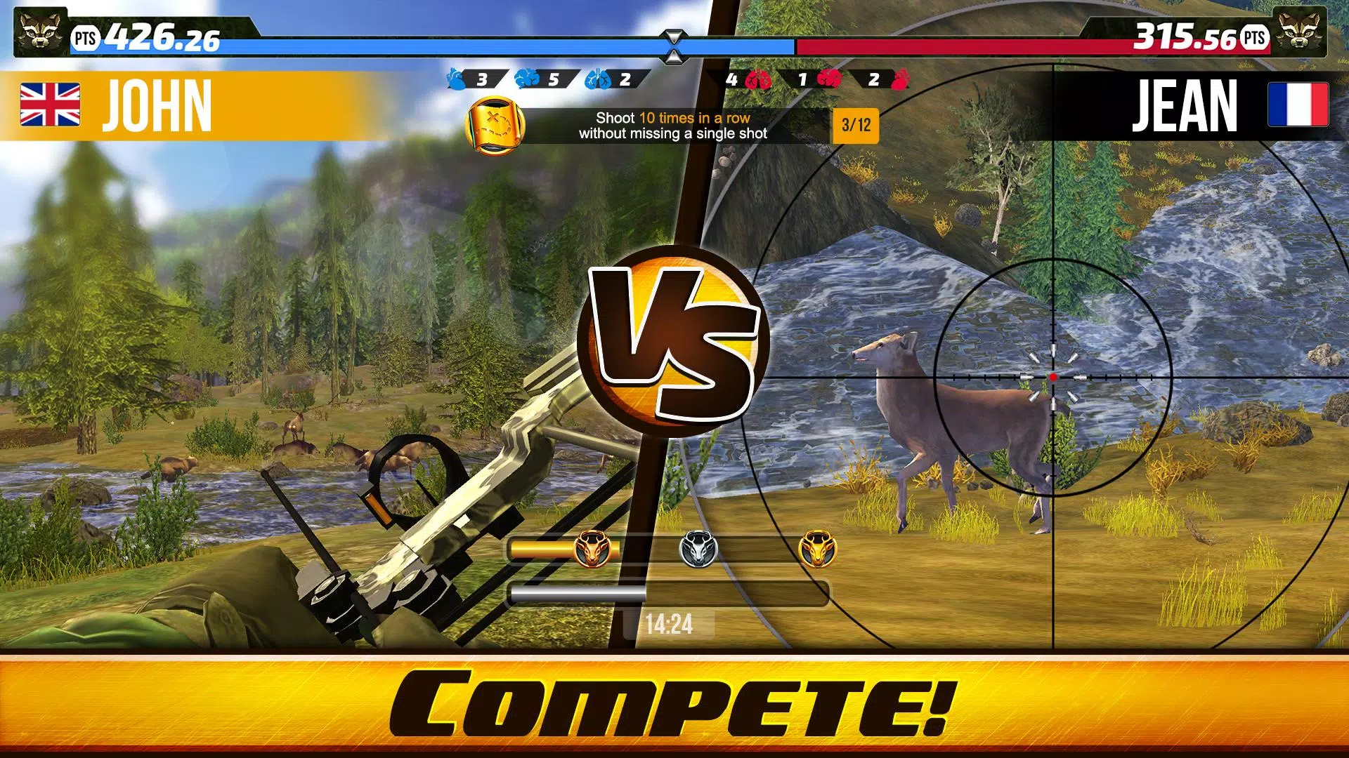 Wild Hunt: Real Hunting Games Schermafbeelding 2