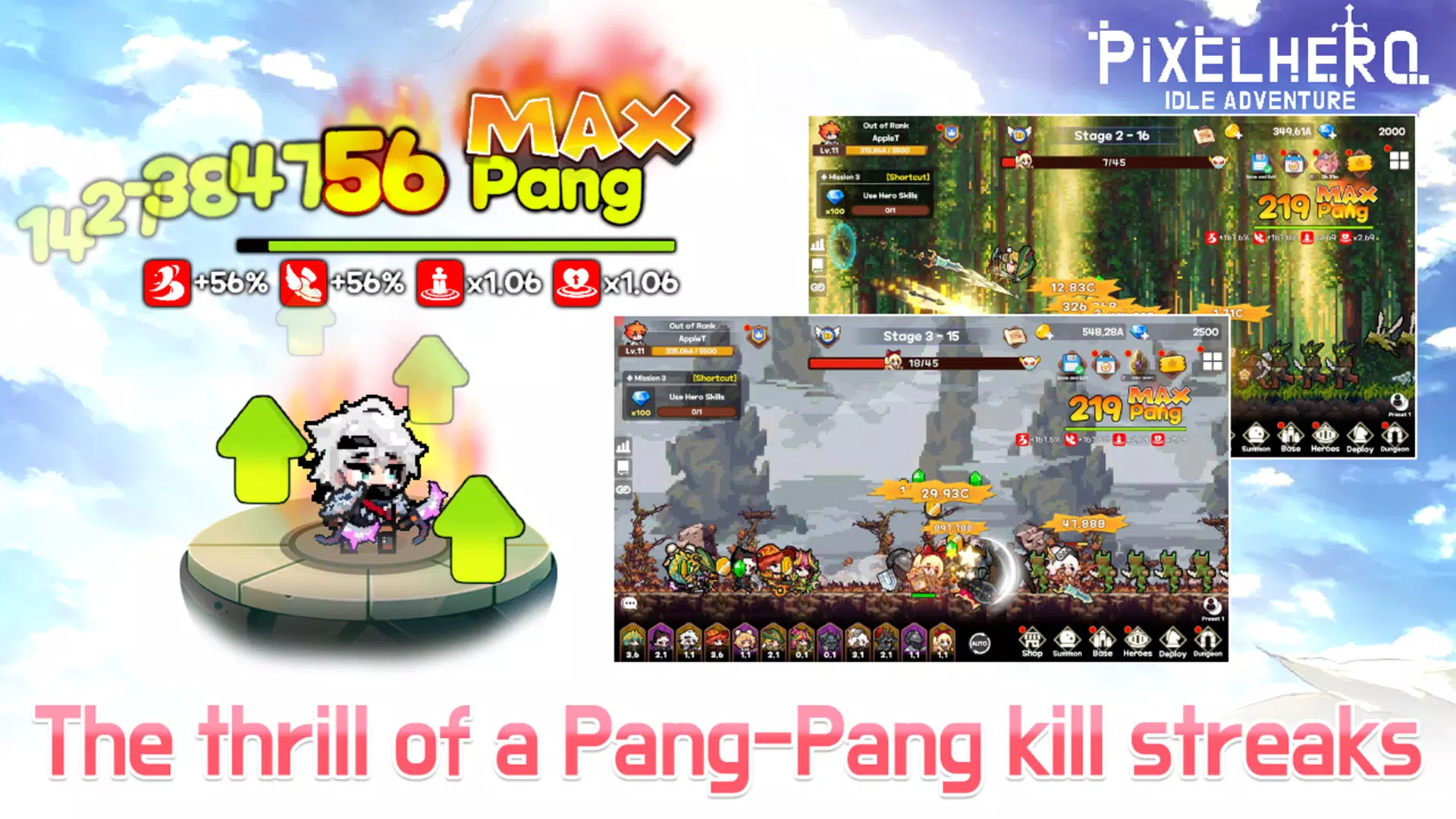 Pixel Heroes Idle ภาพหน้าจอ 3