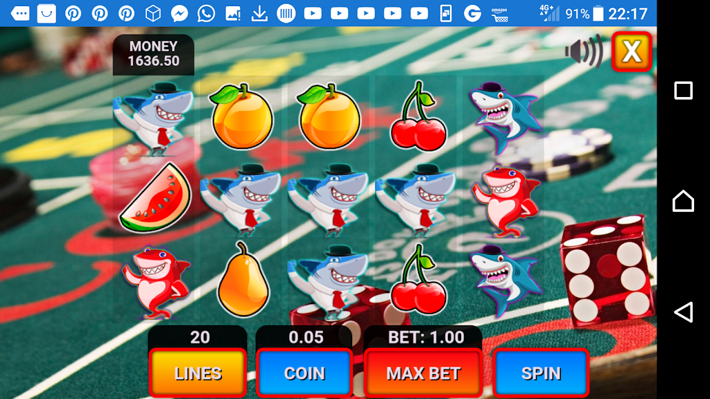shark fruit casino slots machines應用截圖第2張