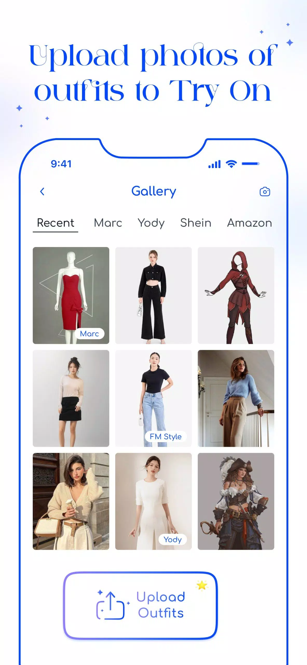Schermata Try Outfits AI: Change Clothes 1