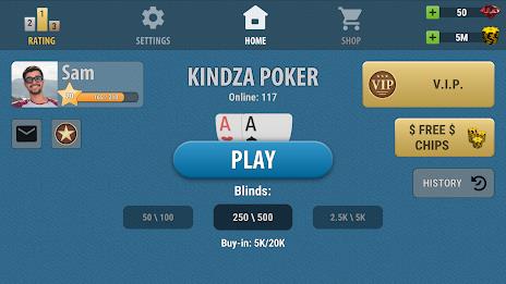 Kindza Poker - Texas Holdem Скриншот 3