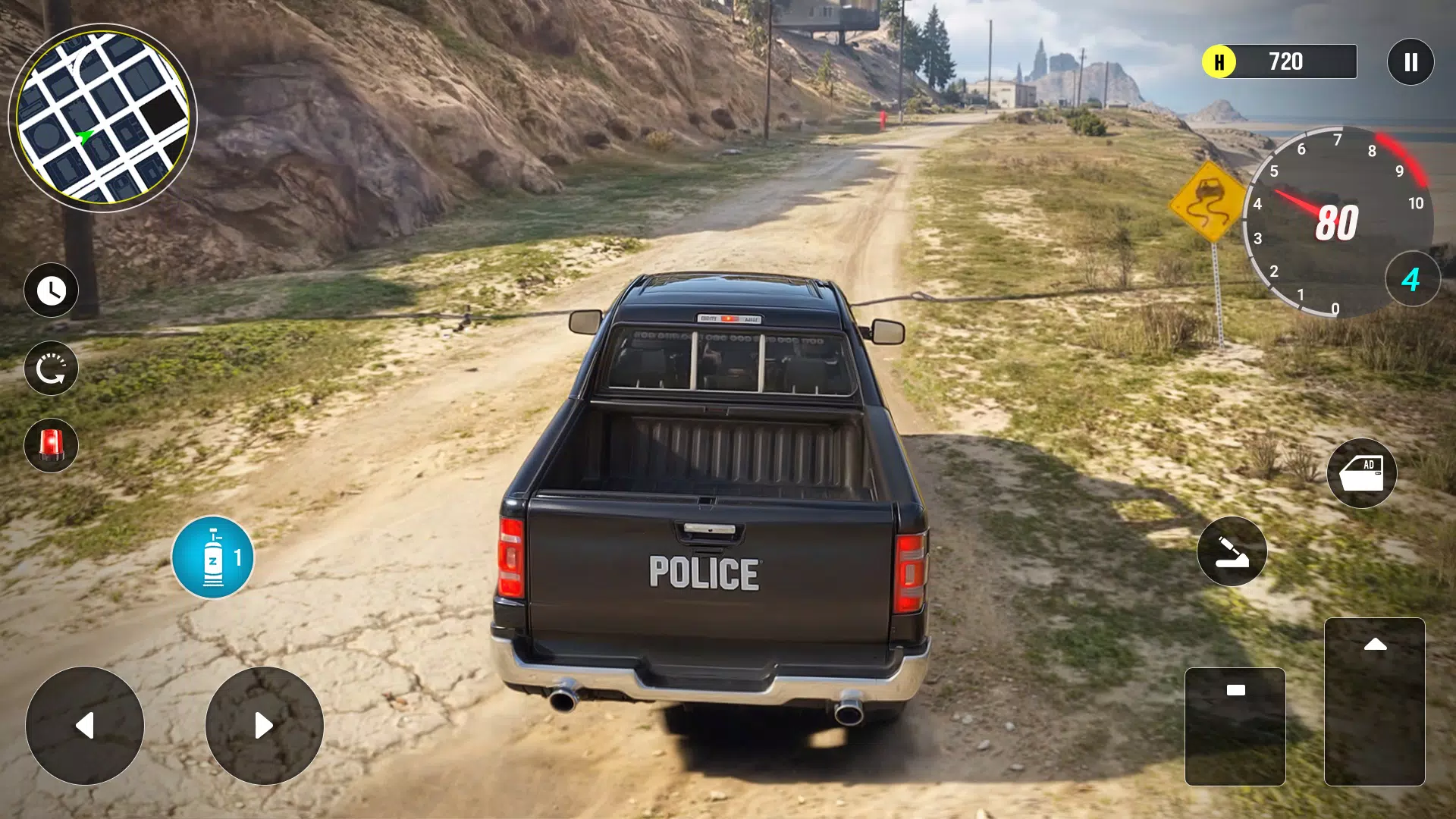 Police Van Crime Sim Games स्क्रीनशॉट 1