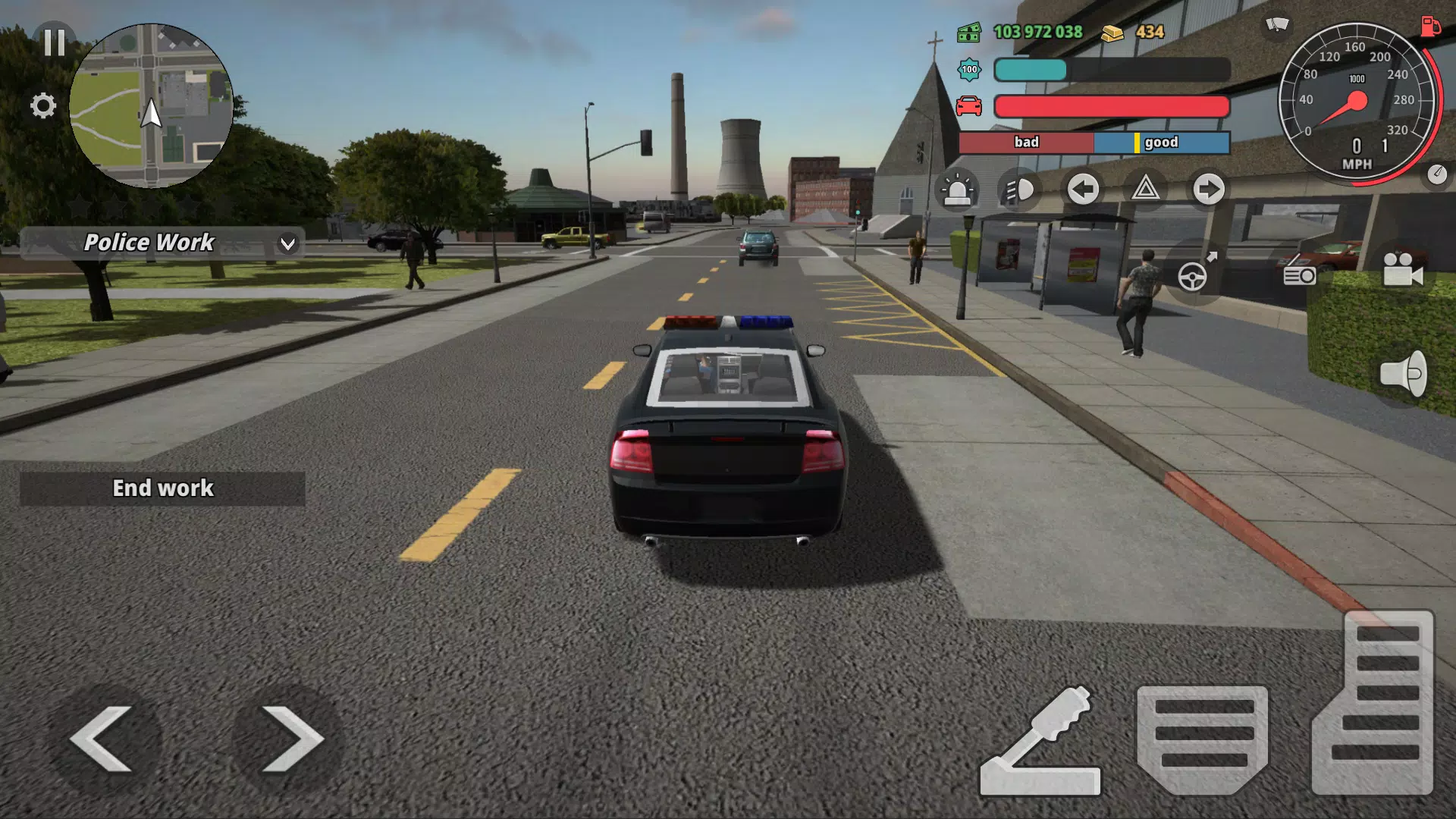 Police Cop Simulator. Gang War Captura de tela 3