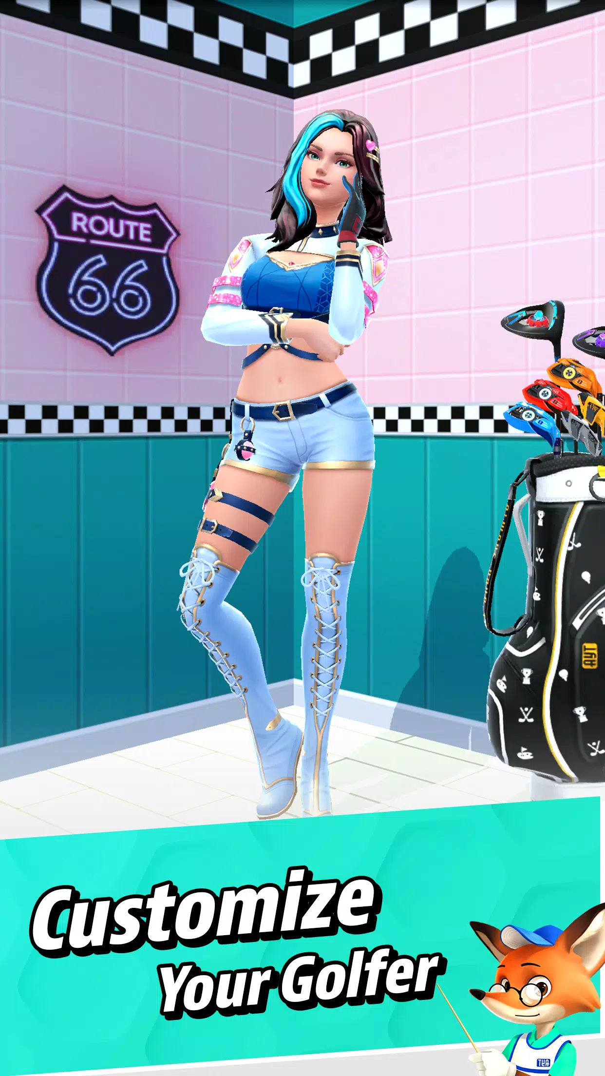 Golf Super Crew スクリーンショット 1