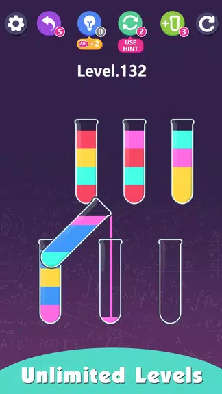 Water Sort Puzzle: Color Sort スクリーンショット 1