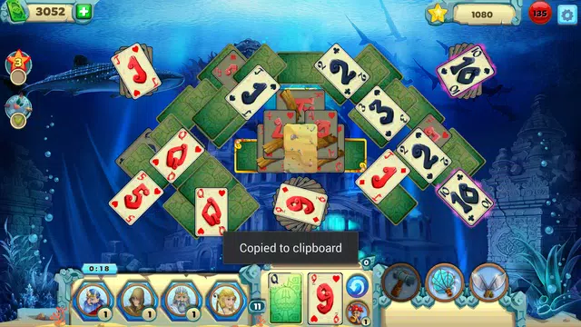 Solitaire Atlantis Ekran Görüntüsü 2