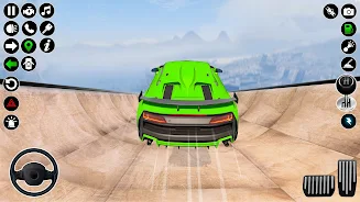 Mega Ramp: Crazy Car Stunts Captura de tela 0