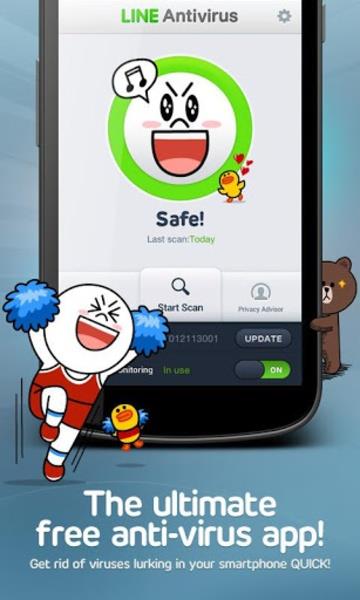 LINE Antivirus Schermafbeelding 0