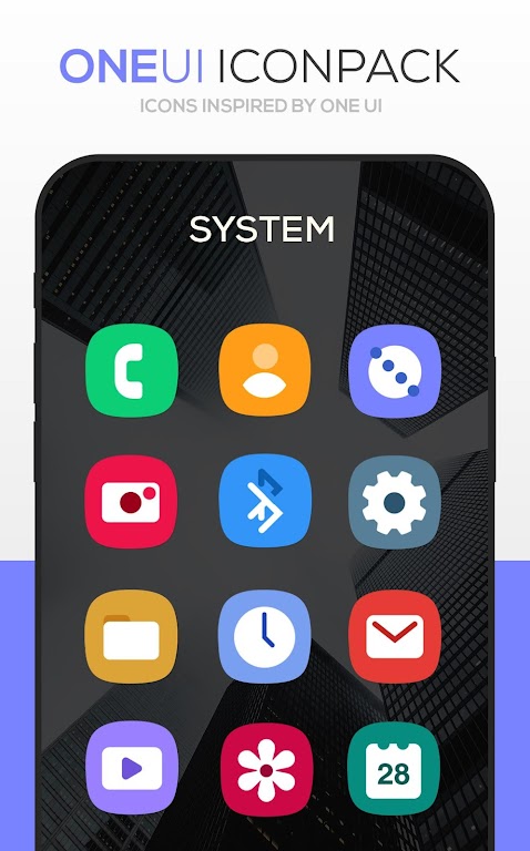 ONE UI Icon Pack Mod应用截图第0张