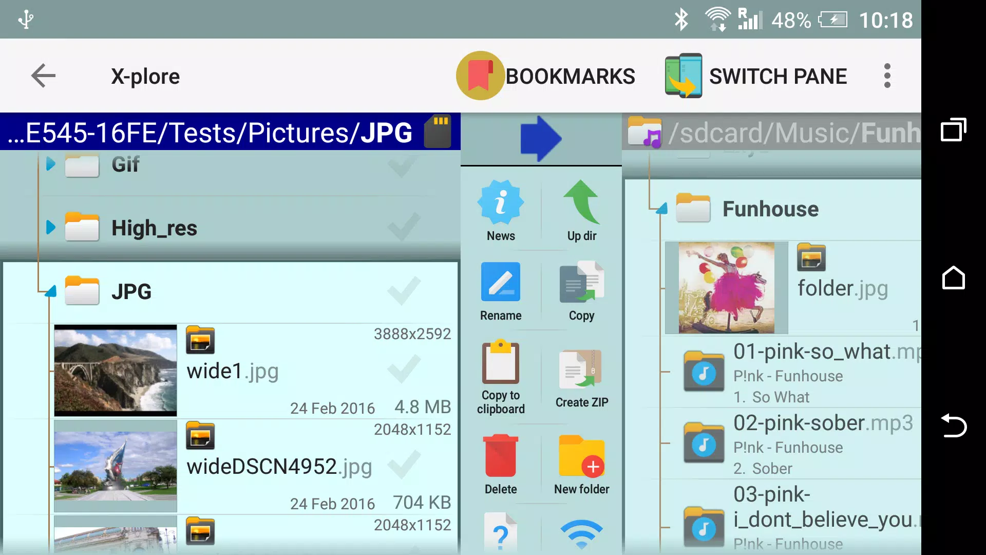 X-plore File Manager スクリーンショット 0