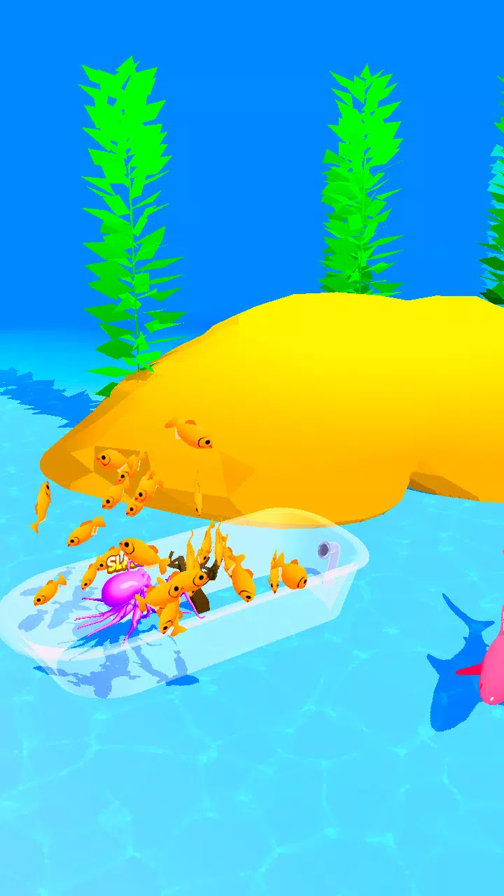 Octopus Run 3D ဖန်သားပြင်ဓာတ်ပုံ 1