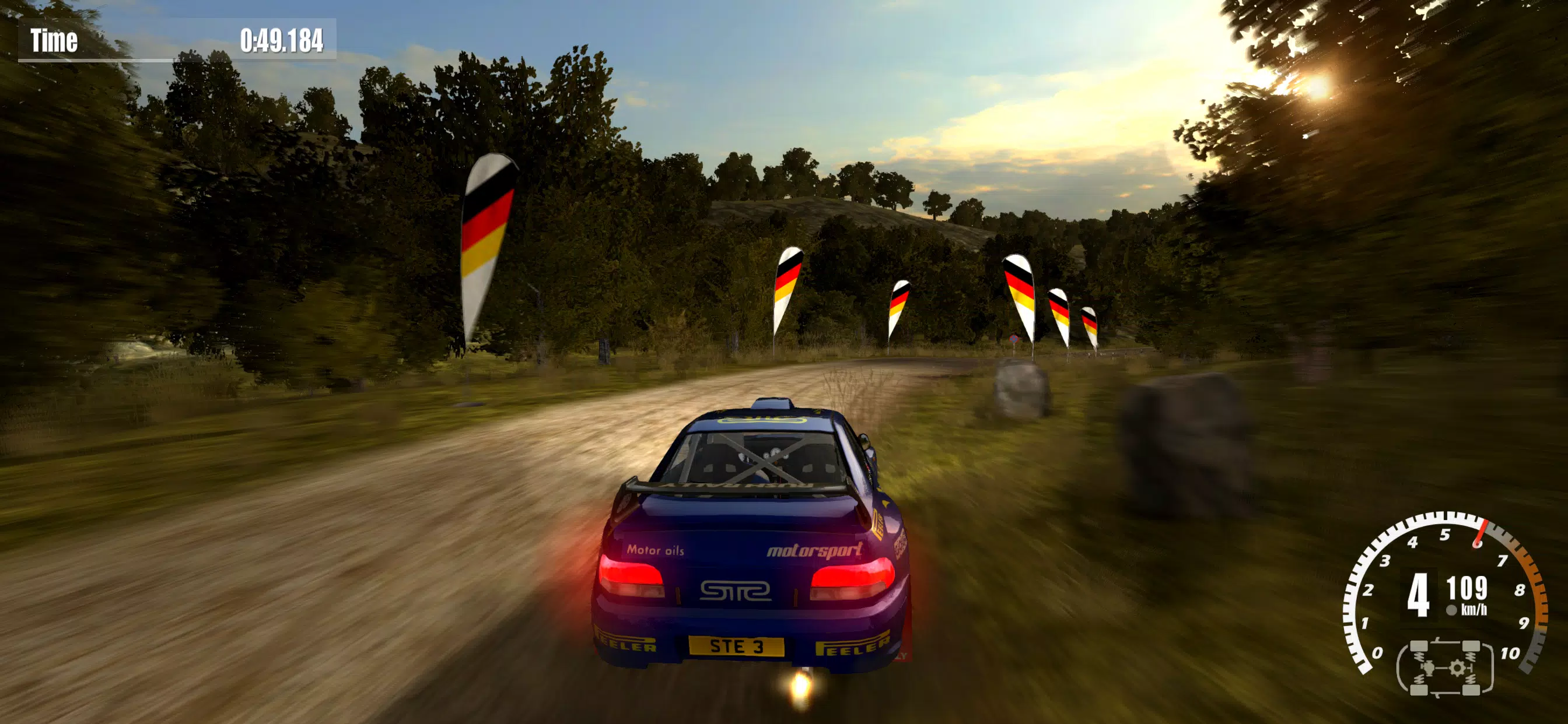 Rush Rally 3 Demo スクリーンショット 2