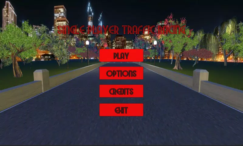 Single Player Traffic Racing Zrzut ekranu 0