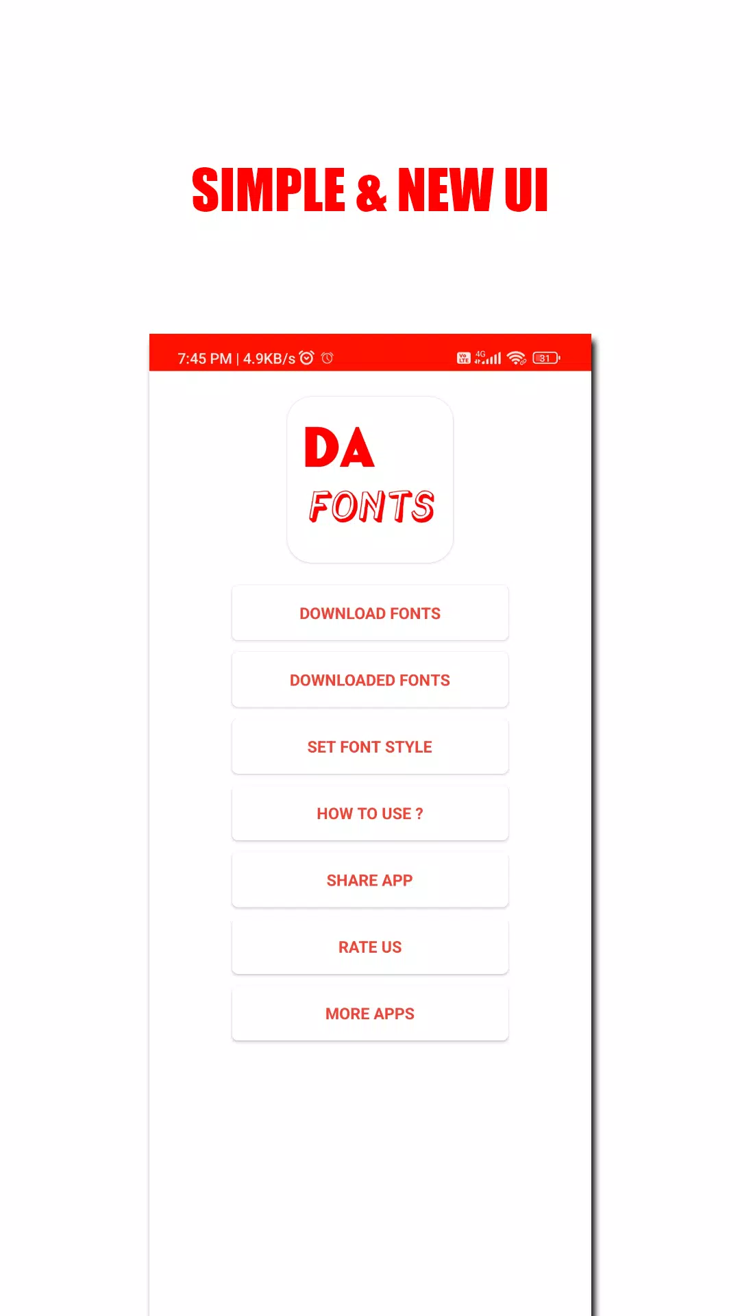 Schermata DA FONT’S 0
