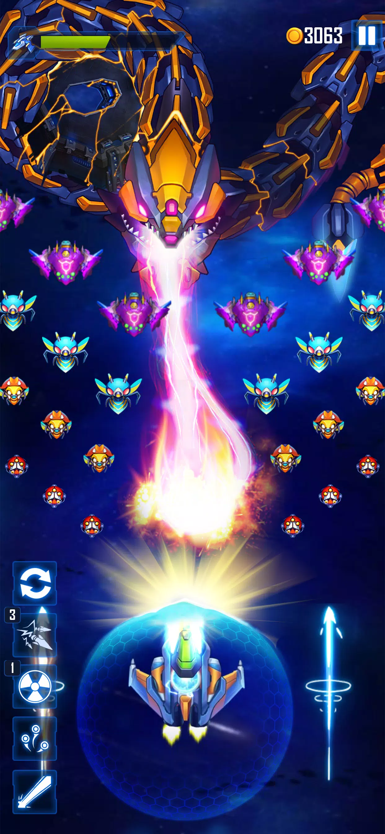 WindWings: Space Shooter ภาพหน้าจอ 0