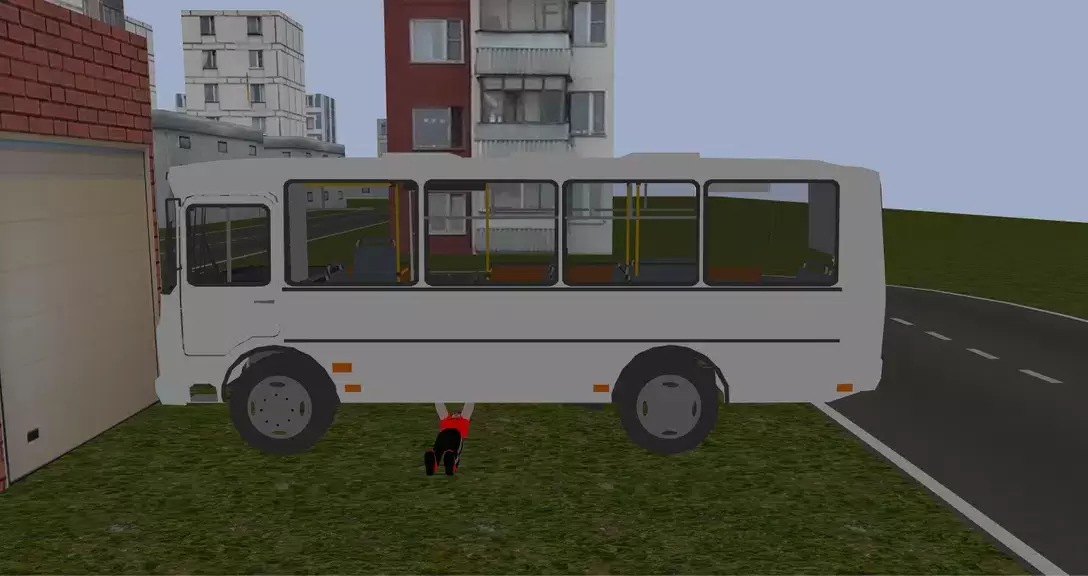 Russian Bus Simulator 3D Screenshot 1