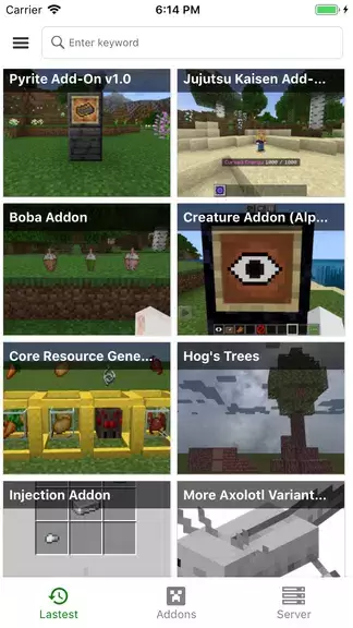 Addons for MCPE - Mods Packs Screenshot 0