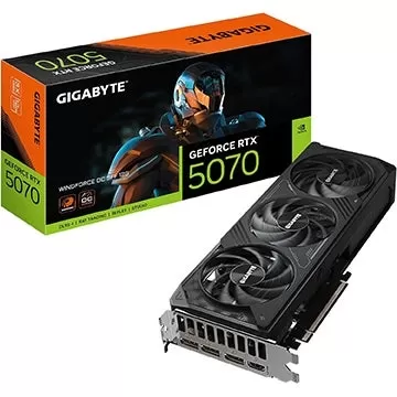 La tarjeta gráfica Gigabyte GeForce RTX 5070 está en stock en MSRP para miembros de Amazon Prime