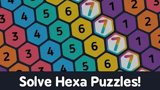 Make7 Hexa Puzzle スクリーンショット 1