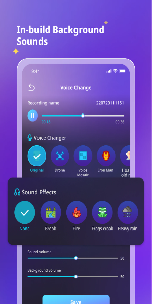 Voice Changer-MagicMic ဖန်သားပြင်ဓာတ်ပုံ 2