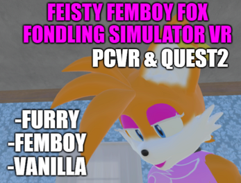 Schermata Feisty Femboy Fox Fondling Simulator VR 0