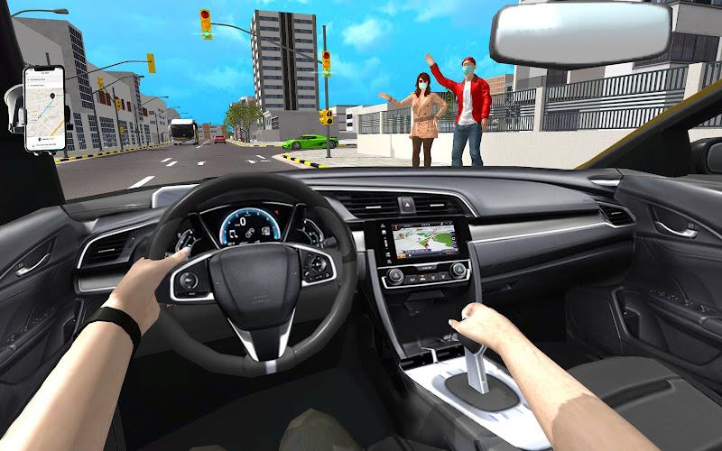 Open World Taxi Sim 2023 Ekran Görüntüsü 3