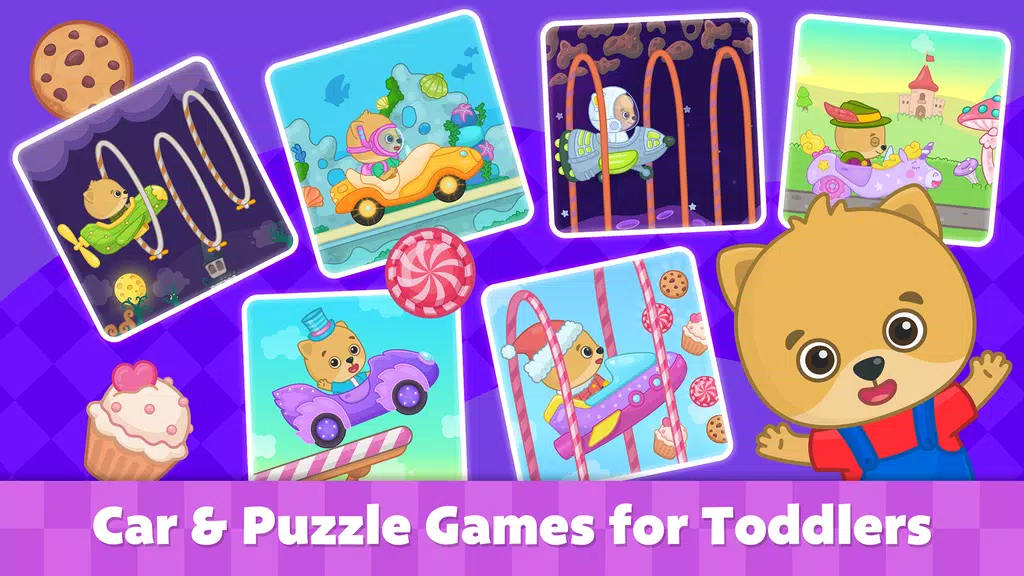 Kids car games for toddlers 1+ Screenshot 0