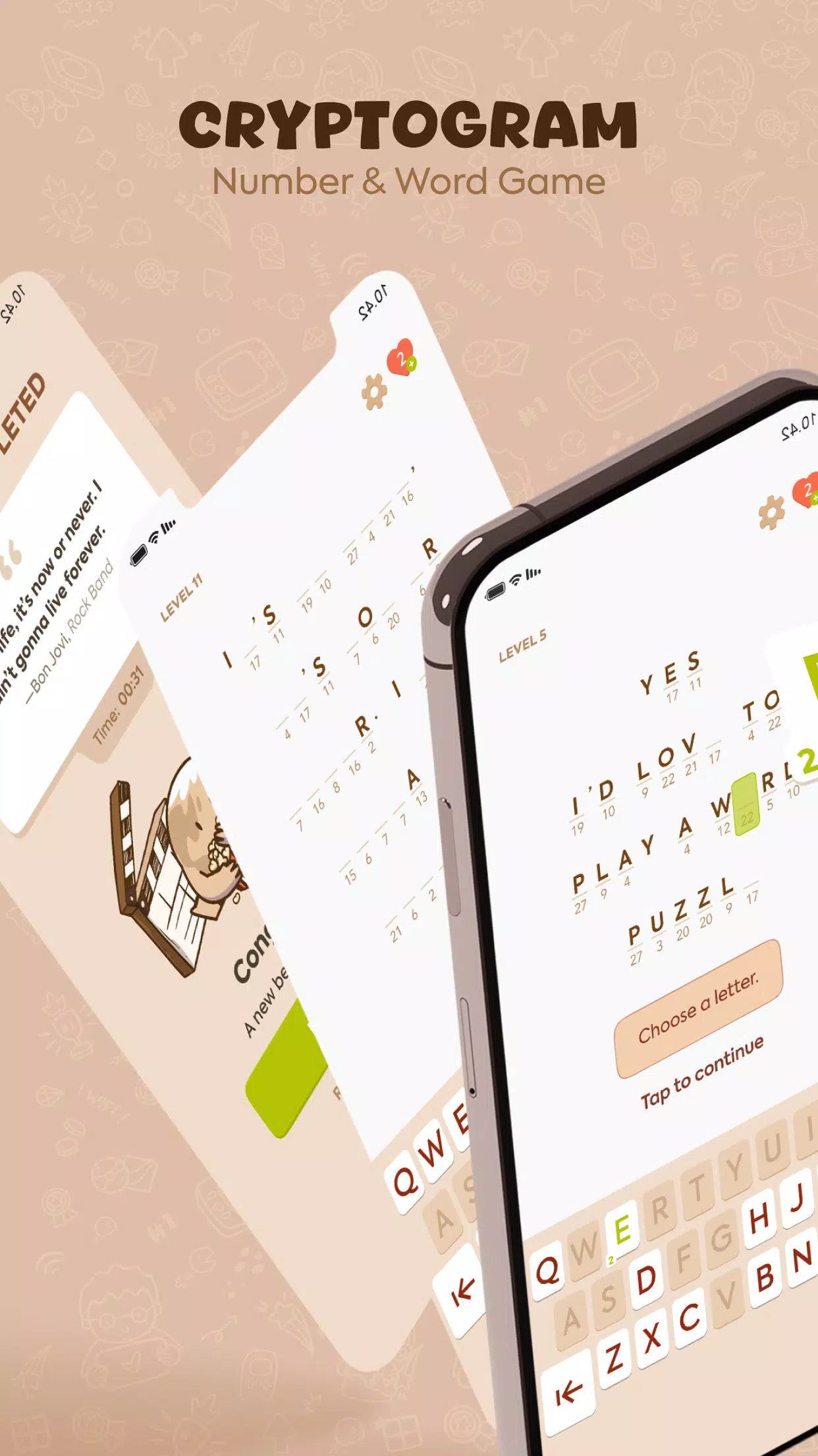 Cryptogram Ekran Görüntüsü 0